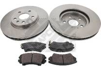 Kit disques et plaquettes de frein