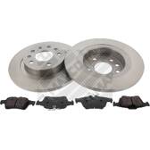 Kit disques et plaquettes de frein MAPCO - 47705