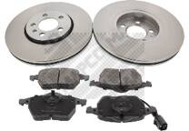 Kit disques et plaquettes de frein