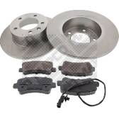 Kit disques et plaquettes de frein MAPCO - 47721