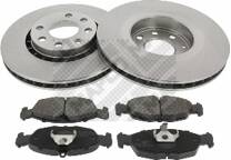 Kit disques et plaquettes de frein