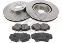 Kit disques et plaquettes de frein