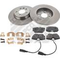 Kit disques et plaquettes de frein MAPCO - 47775