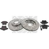 Kit disques et plaquettes de frein MAPCO - 47777