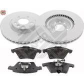 Kit disques et plaquettes de frein MAPCO - 47777HPS