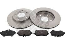 Kit disques et plaquettes de frein