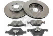 Kit disques et plaquettes de frein