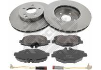 Kit disques et plaquettes de frein