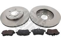 Kit disques et plaquettes de frein
