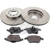 Kit disques et plaquettes de frein MAPCO - 47830