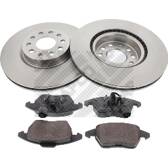 Kit disques et plaquettes de frein MAPCO - 47833