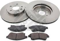 Kit disques et plaquettes de frein