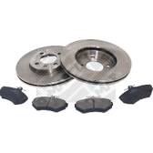 Kit disques et plaquettes de frein MAPCO - 47852