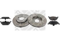 Kit disques et plaquettes de frein