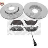 Kit disques et plaquettes de frein MAPCO - 47855HPS