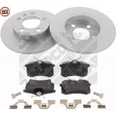Kit disques et plaquettes de frein MAPCO - 47858HPS