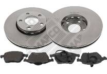 Kit disques et plaquettes de frein