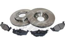 Kit disques et plaquettes de frein