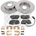 Kit disques et plaquettes de frein MAPCO - 47869