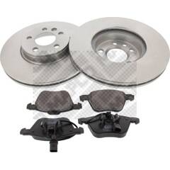 Kit disques et plaquettes de frein MAPCO - 47878