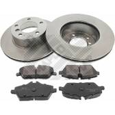 Kit disques et plaquettes de frein MAPCO - 47889