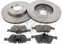 Kit disques et plaquettes de frein