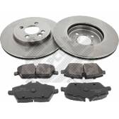 Kit disques et plaquettes de frein MAPCO - 47894