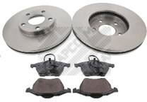 Kit disques et plaquettes de frein