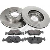 Ricambio Auto Bmw Kit Pastiglie Freno MAPCO 6417 Per BMW - Freno A Disco Anteriore Con Anticigolio Pasticche Freni - 7