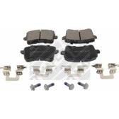 Kit di 4 pastiglie freno posteriori MAPCO - 6929