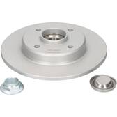 Rear BRAKE DISCS + BEARING and PADS for VAUXHALL CROSSLAND X 1.6 TurboD 2017-on | UK