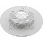 Brake disc set (2) MAPCO - 15837C