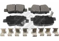 Rear brake pad set (4 pcs)
