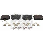 Set remblokken achter MAPCO - 6492