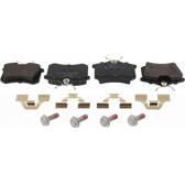 Set remblokken achter MAPCO - 6579