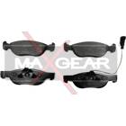 Front brake pad set (4 pcs) MAXGEAR - 19-0655