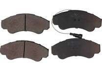Front brake pad set
