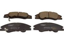 Front brake pad set