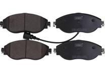 Front brake pad set