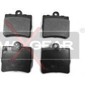 Kit De Plaquettes De Frein Arrière MAXGEAR 19-0475 - Compatible VW Golf V/VI, Touran - Références OE