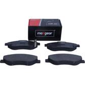 Jeu de plaquettes de frein avant MAXGEAR - 19-1563