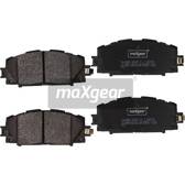 Jeu de plaquettes de frein avant MAXGEAR - 19-2896