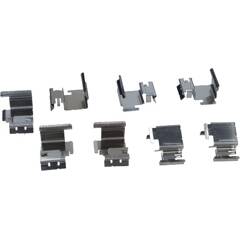 MAXGEAR Kit Accessoires Plaquette Frein à Disque Avant Arrière - Compatible Renault Master III E39 51168184520