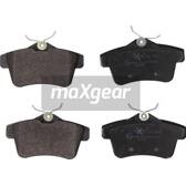 Rear brake pad set MAXGEAR - 19-1562