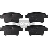 Rear brake pad set MAXGEAR - 19-2089