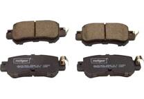 Rear brake pad set