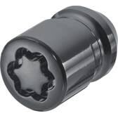 Videogiochi con 4 dadi antifurto MC GARD nero 26002SUB McGard - 26002SUB