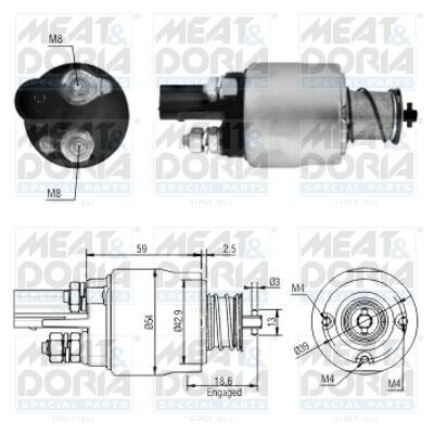 Solenoid Switch, starter