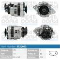Dynamo / Alternator MEAT AND DORIA - 5520063
