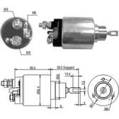 Interruptor electromagnético, motor de arranque MEAT AND DORIA - 46036